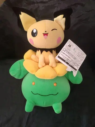포켓몬 포켓몬스터 피츄와 포포코 2종 봉제 인형