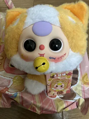 Baby Three Babythree 고양이 얼굴 디자인 파우치