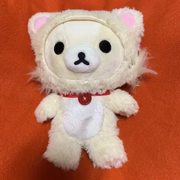 코리락쿠마 더 느긋하게 고양이 봉제 인형