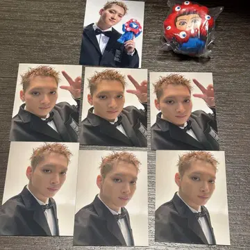 스즈키 타카히데 포토 카드 시크레 노멀 2종 미야쿠미야쿠 나리키리 키링