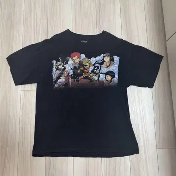 00s 나루토 티셔츠 NARUTO 애니메이션 ANIME 점프 중닌 시험