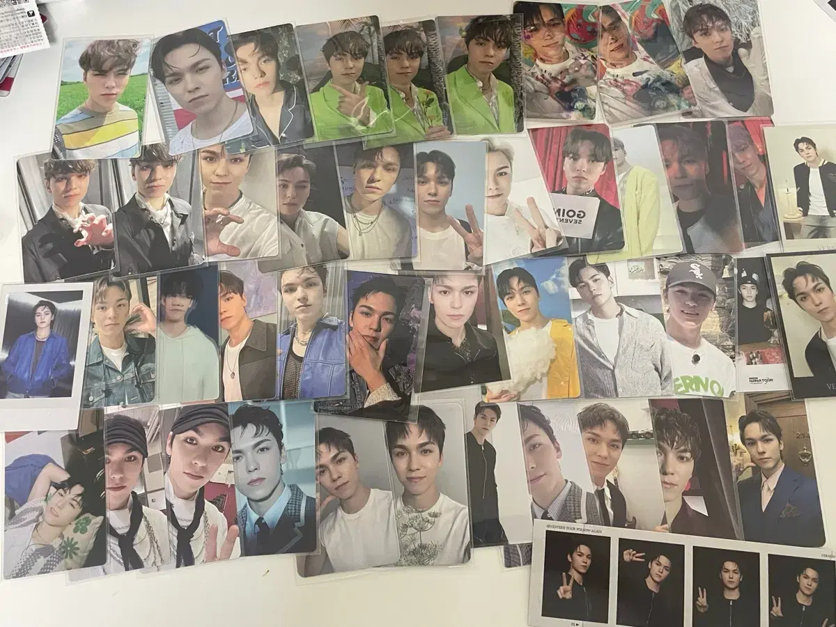 세븐틴 버논 포카 일괄 판매