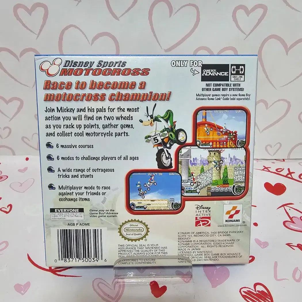 Disney Sports Motocross GBAソフト Disney Sports: Motocross [GBA Journey #290]