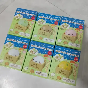 온천 만주 군 마스코트 식품 완구