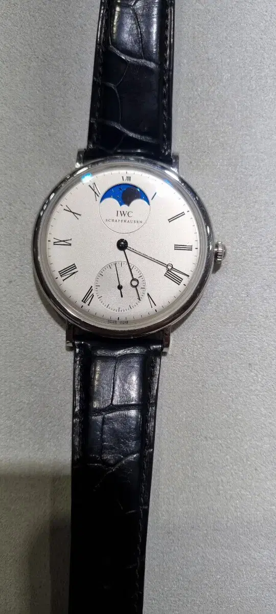 IWC 샤프하우젠 포르토피노 문페이즈 플래티넘