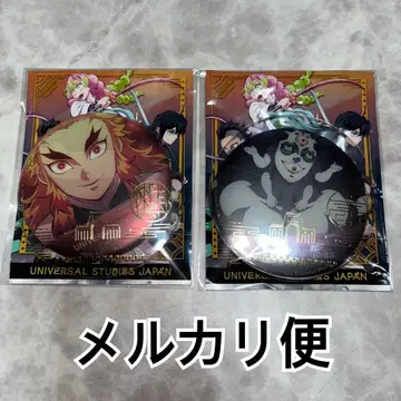 귀멸의 칼날 유니버셜 USJ 한정판 캔뱃지 렌고쿠 쿄쥬로 굣코