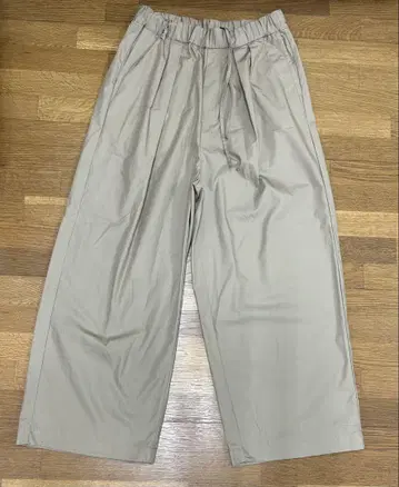 메종드소일 웨더 2턱 WIDE EASY PANTS