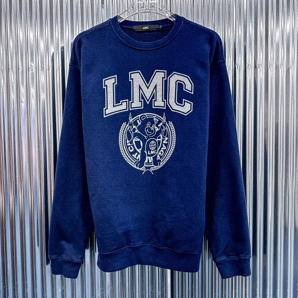 LMC 빅로고 프린팅 맨투맨 (국내 XL) CI088