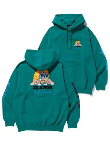 XLARGE 후드티