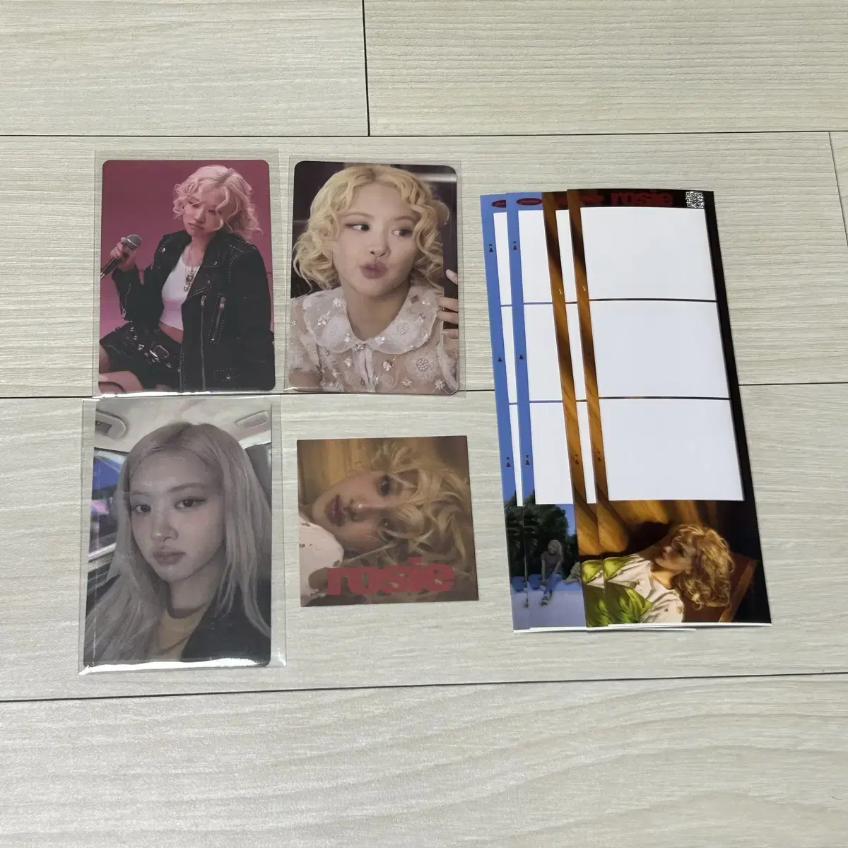 (Bulk) rose rosie pop up poca four-cut frame