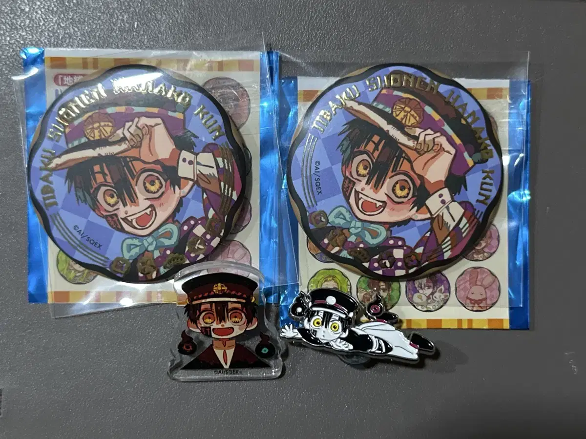 Bulk) Shippo Boy Hanako-kun Tsukasa 10th Anniversary Museum Trading Badge Acrylic