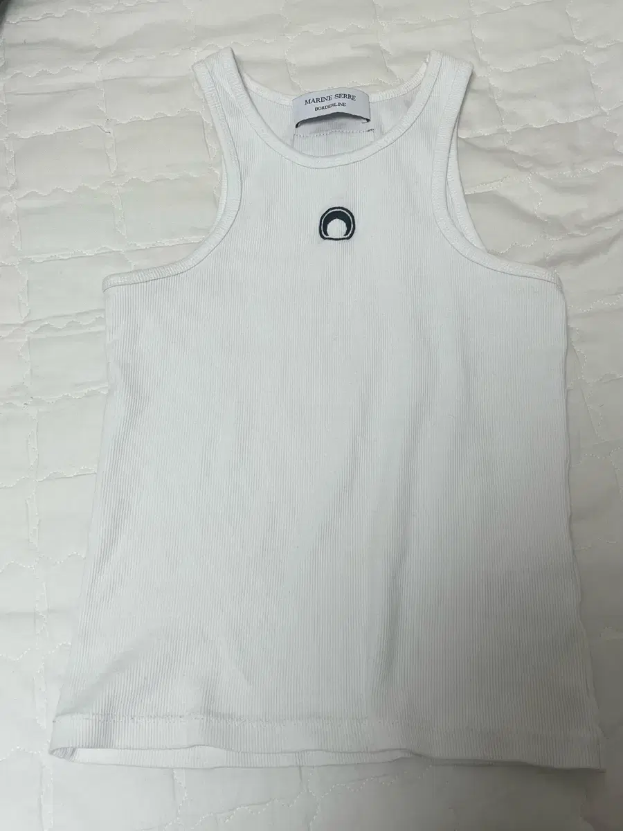 Marine Serre Marine Serre Tank Top White XS + Pouch