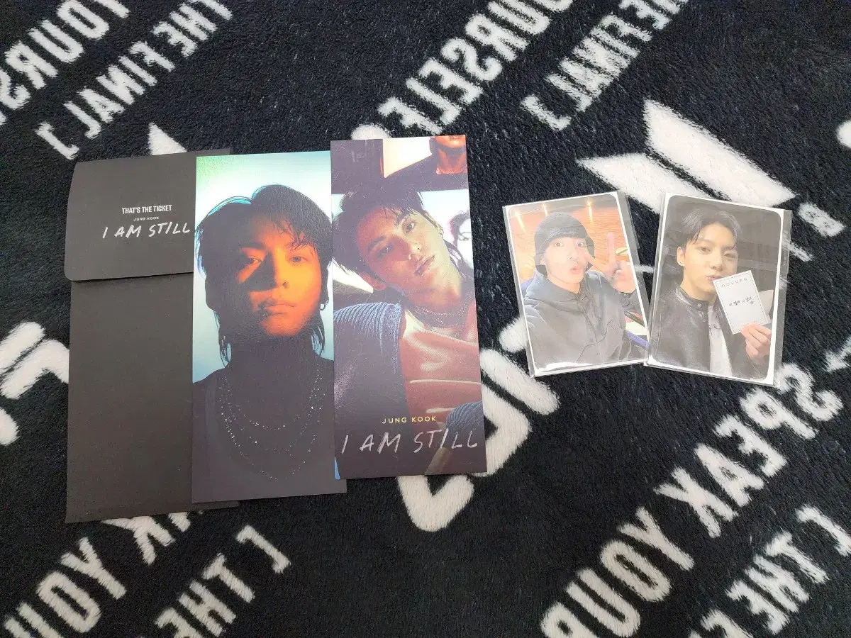 방탄 BTS 정국 아이엠스틸 무비 I AM STILL 포카 TTT티켓