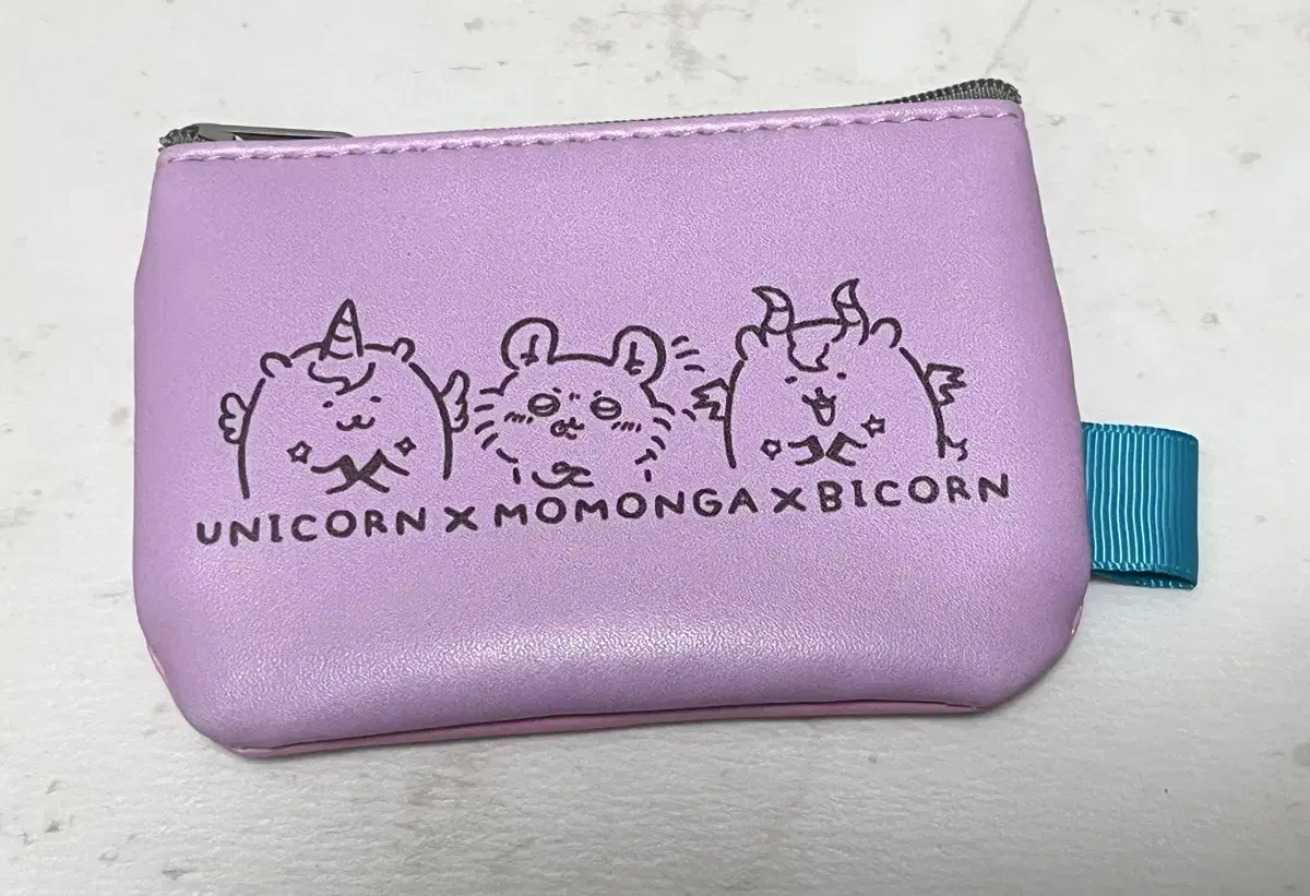 나가노마켓 치이카와 농담곰 콜라보 모몽가 파우치