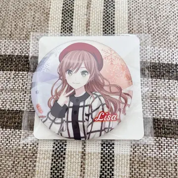 뱅드림 GIGO winter 빅 캔뱃지 이마이 리사 Roselia