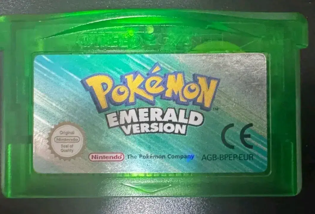 GBA 포켓몬스터 에메랄드 정품 유럽판 카트리지