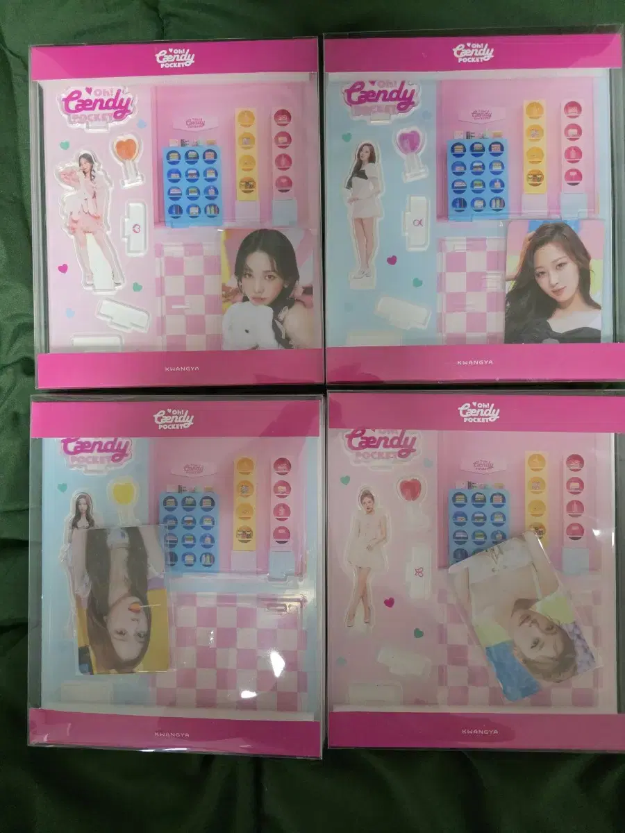 에스파 Caendy ROOM KIT 4종 일괄 판매합니다.