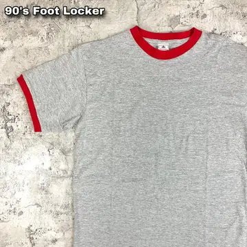 90s Foot Locker 풋락커 링거 티셔츠 트림 티 구제 의류