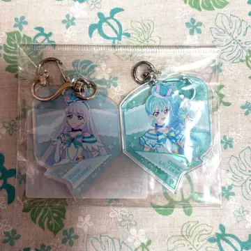 새상품 웬다후루 프리큐어 큐어냐미&큐어 리리안 페어 아크릴 키링