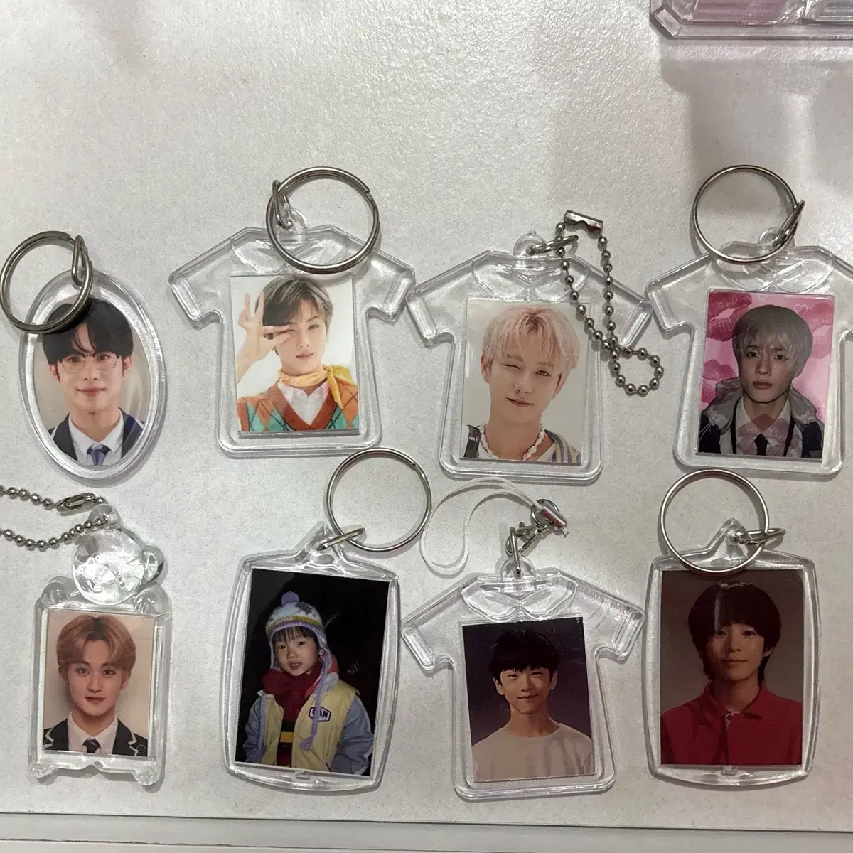 엔시티드림 nctdream 지성 애기 증사키링 증명사진 키링