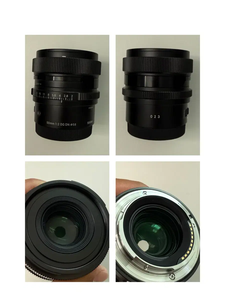 시그마 50mm f2 dg dn 소니용