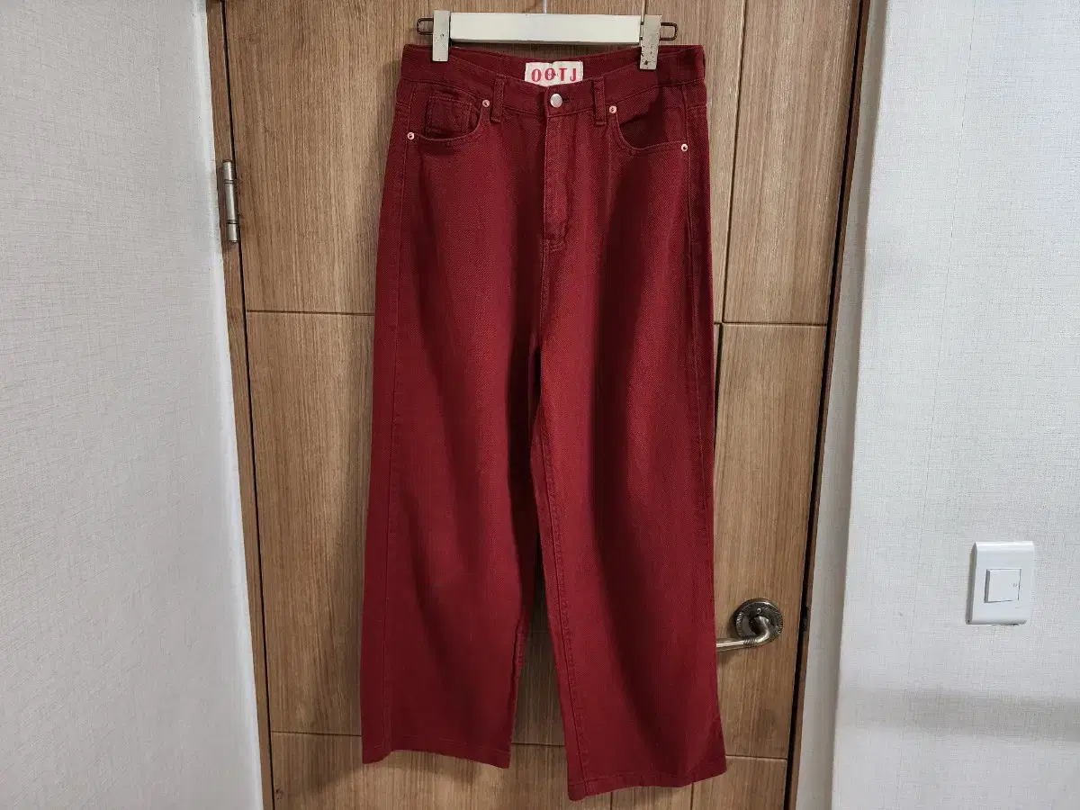 (L)여성 OOTJ 와이드 데님 팬츠