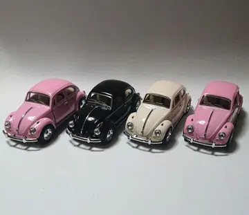 킨스마트 1/32 폭스바겐 비틀 4종 세트 미사용 새상품 보관품