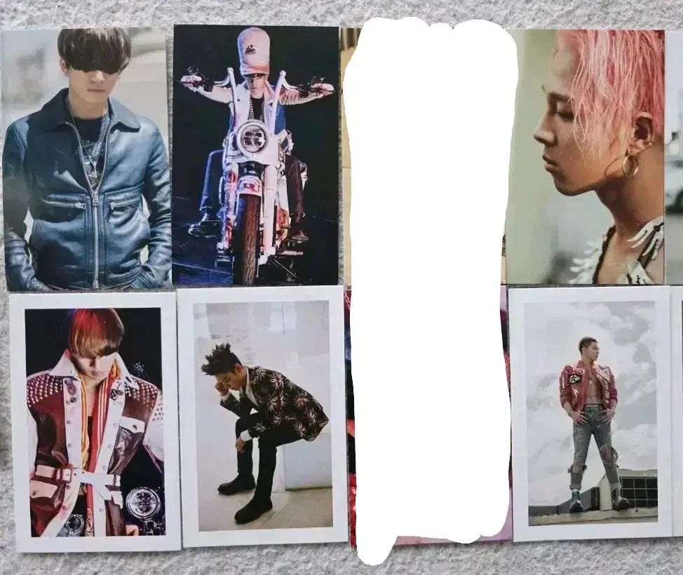 빅뱅 vip 5기 키트 멤버쉽 포카 지드래곤 지디 탑 태양 대성