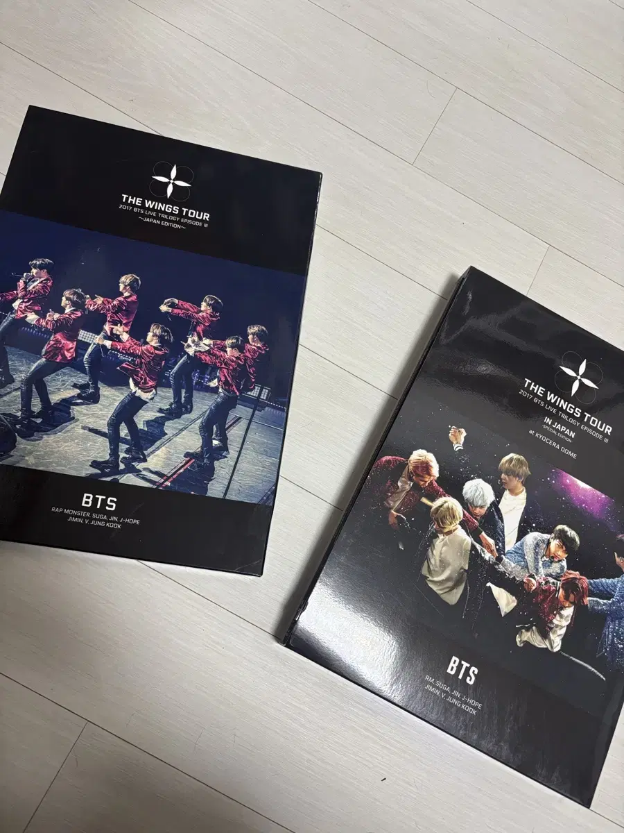 방탄소년단 일본 wings DVD 두버젼