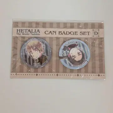 헤타리아 영국 중국 캔뱃지 Anime Japan 2015