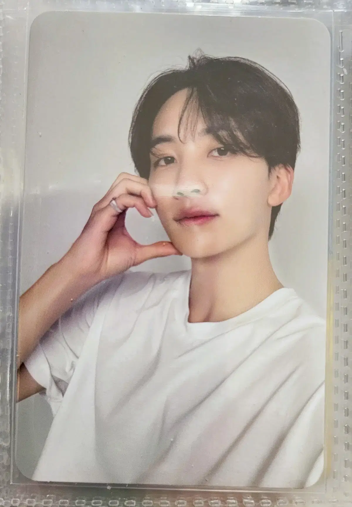 세븐틴 디어 정한 볼하트 포토카드