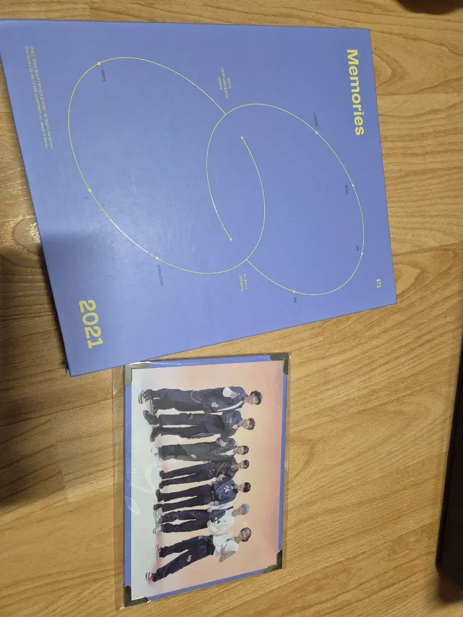 방탄소년단 2021 메모리즈 (포카 석진)