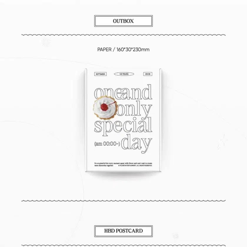 FROMIS_9 | 프로미스나인 park jiwon Birthday Box (Sealed) on