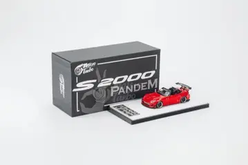 Micro Turbo 1/64 혼다 S2000 팬데믹 빨간색