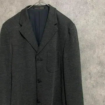 90S 장 폴 고티에 자켓 남성용 50 롱 기장 다크 그레이