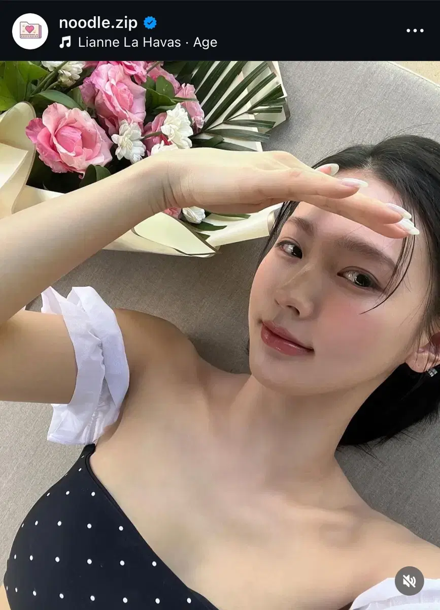 미연 홀스앤베리스 수영복 탑