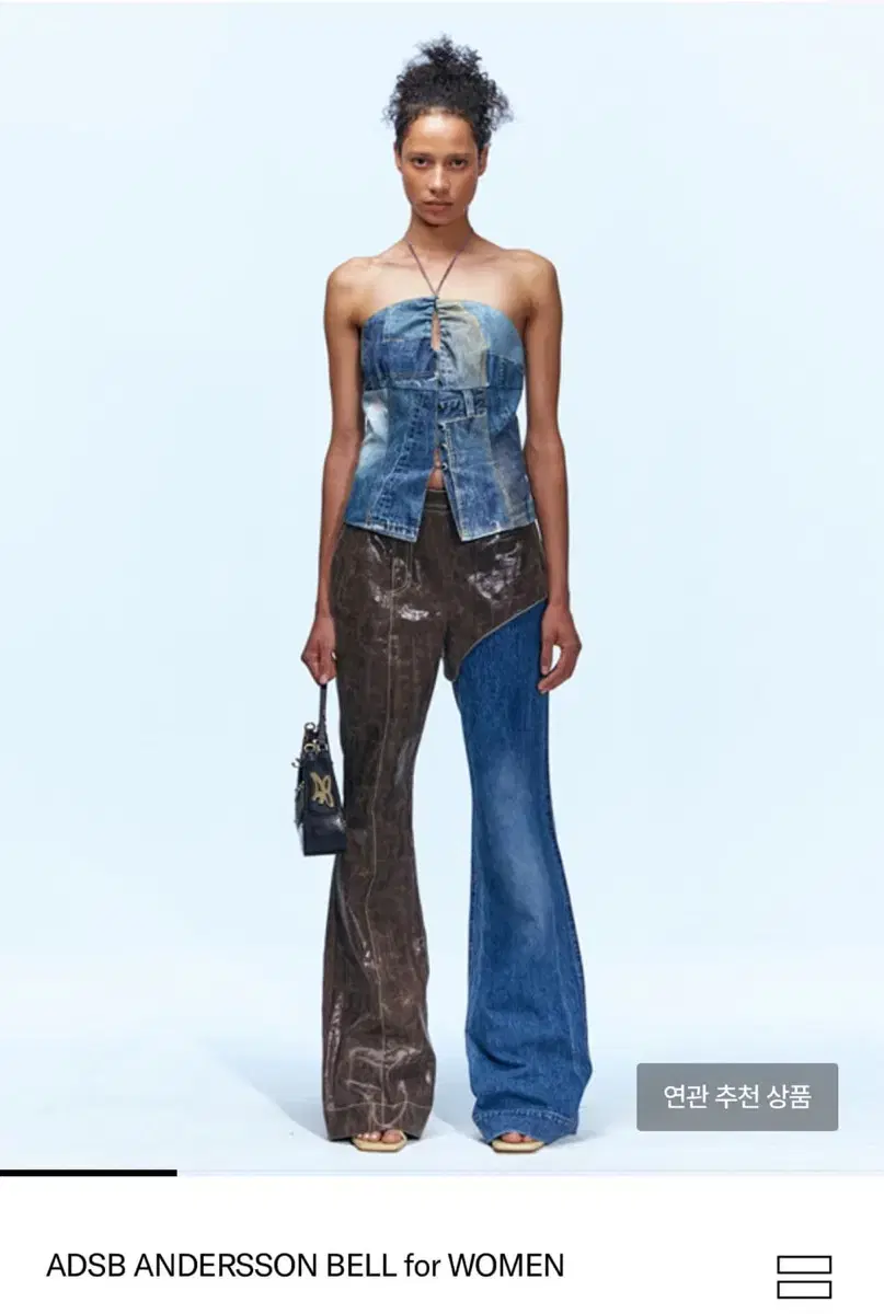 Andersson Belle Hybrid Leather Denim 36