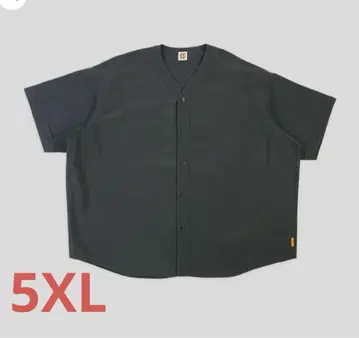 SEESEE 니론 야구 셔츠 챠콜 5XL