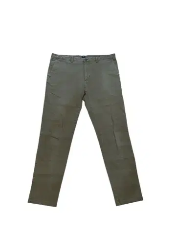 BOSS CRIGAN 레귤러 핏 치노 팬츠 올리브