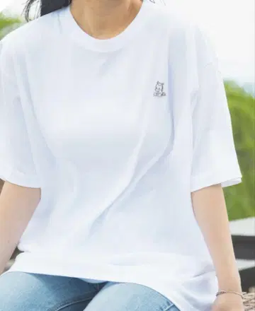 나스 팜 빌리지 사브레 코튼 플로키 티셔츠