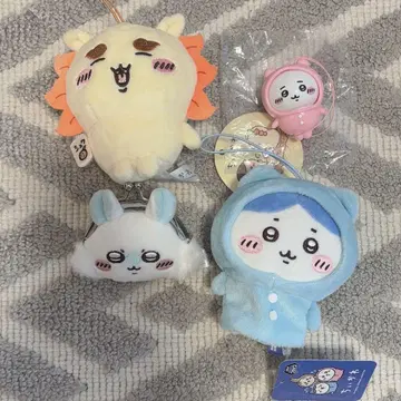 치이카와 마스코트 파자마 파티 시사 손가락 인형 퍼펫 코인 케이스