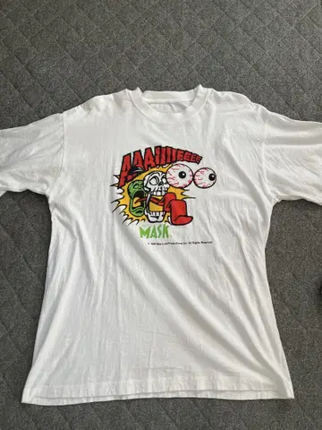 90s mask 무비 티셔츠 영화 T 마스크 헬스장 칼리 빈티지