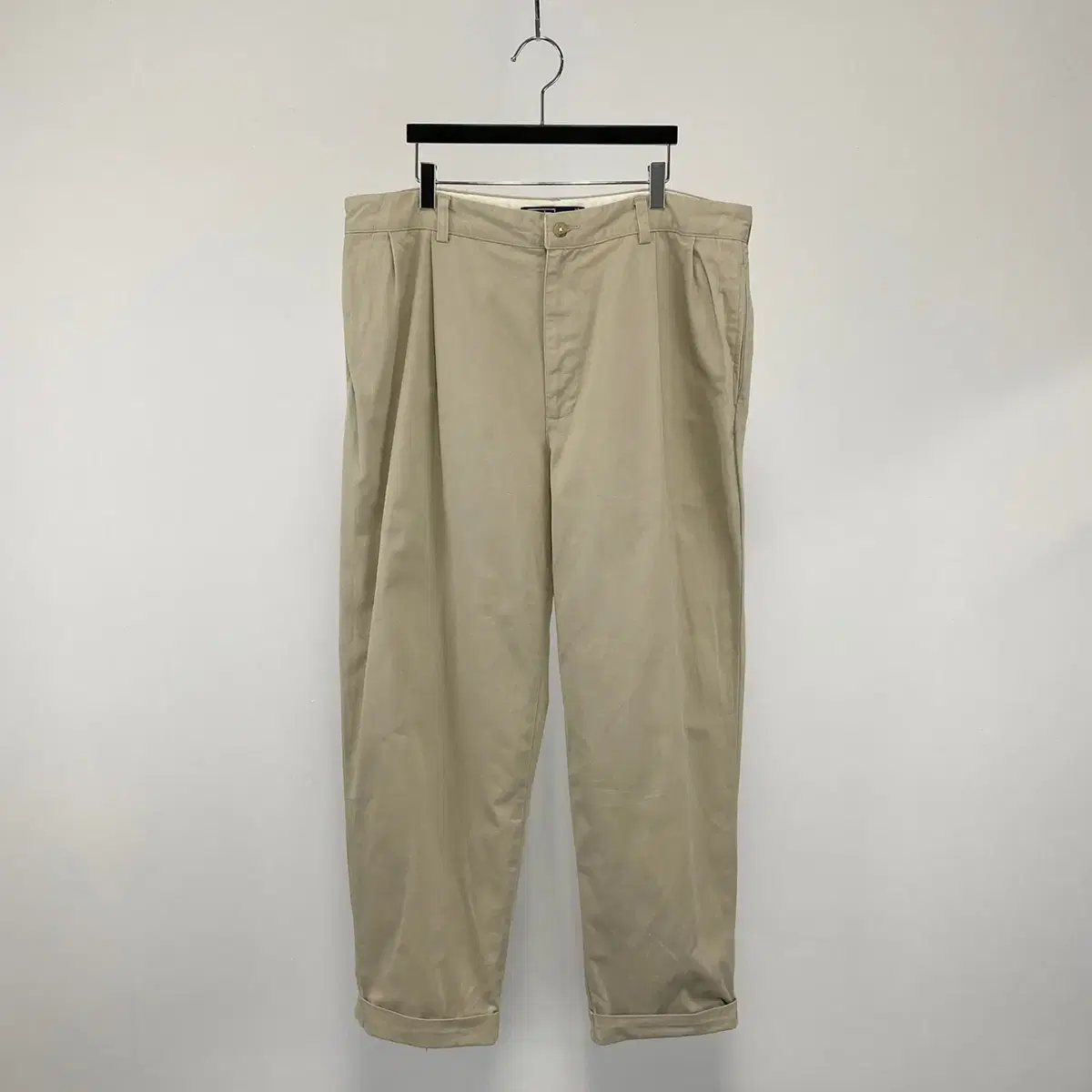 빈티지 POLO RALPH LAUREN 롤업 핀턱 치노팬츠