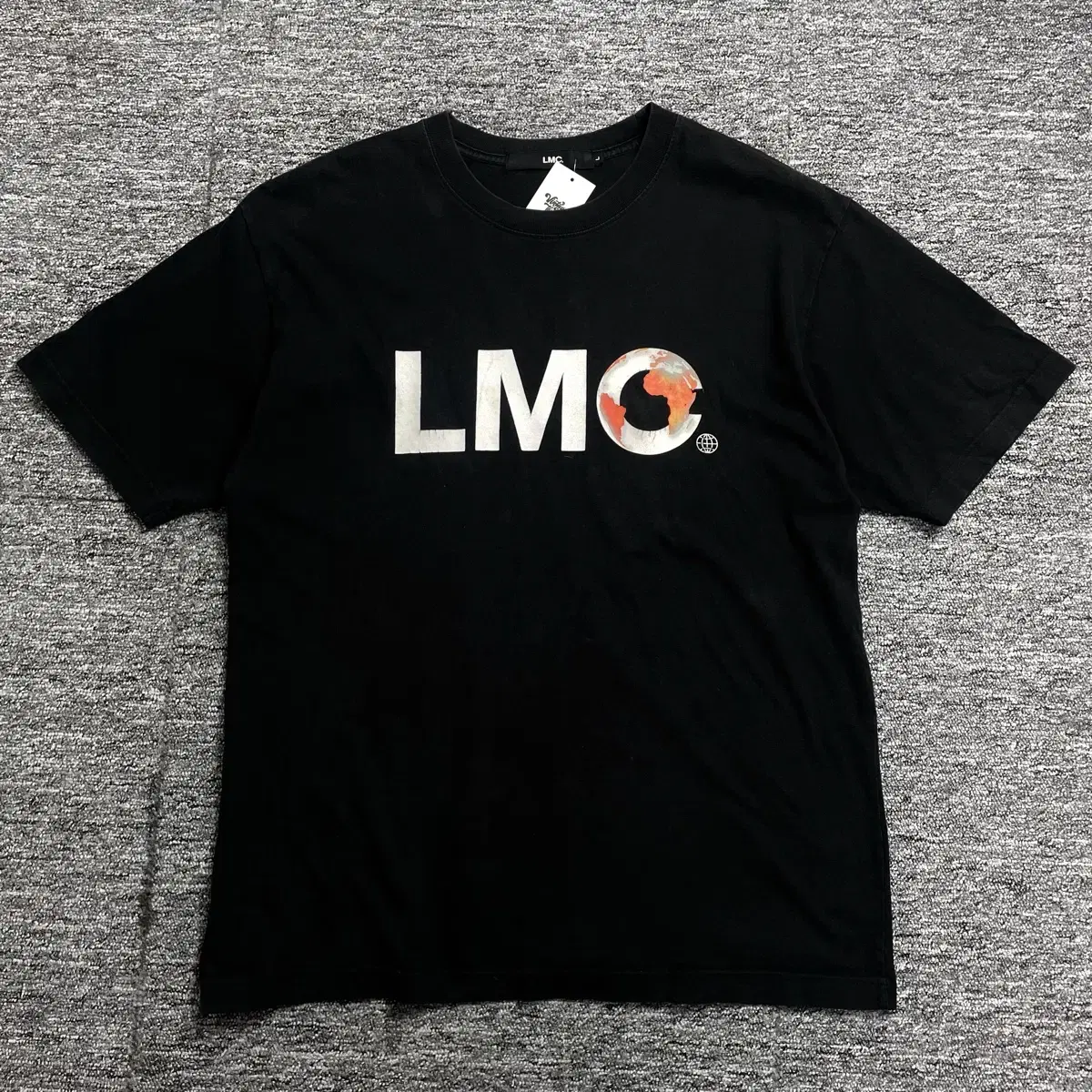 LMC 빅로고 얼스 프린팅 반팔 티셔츠 o 216