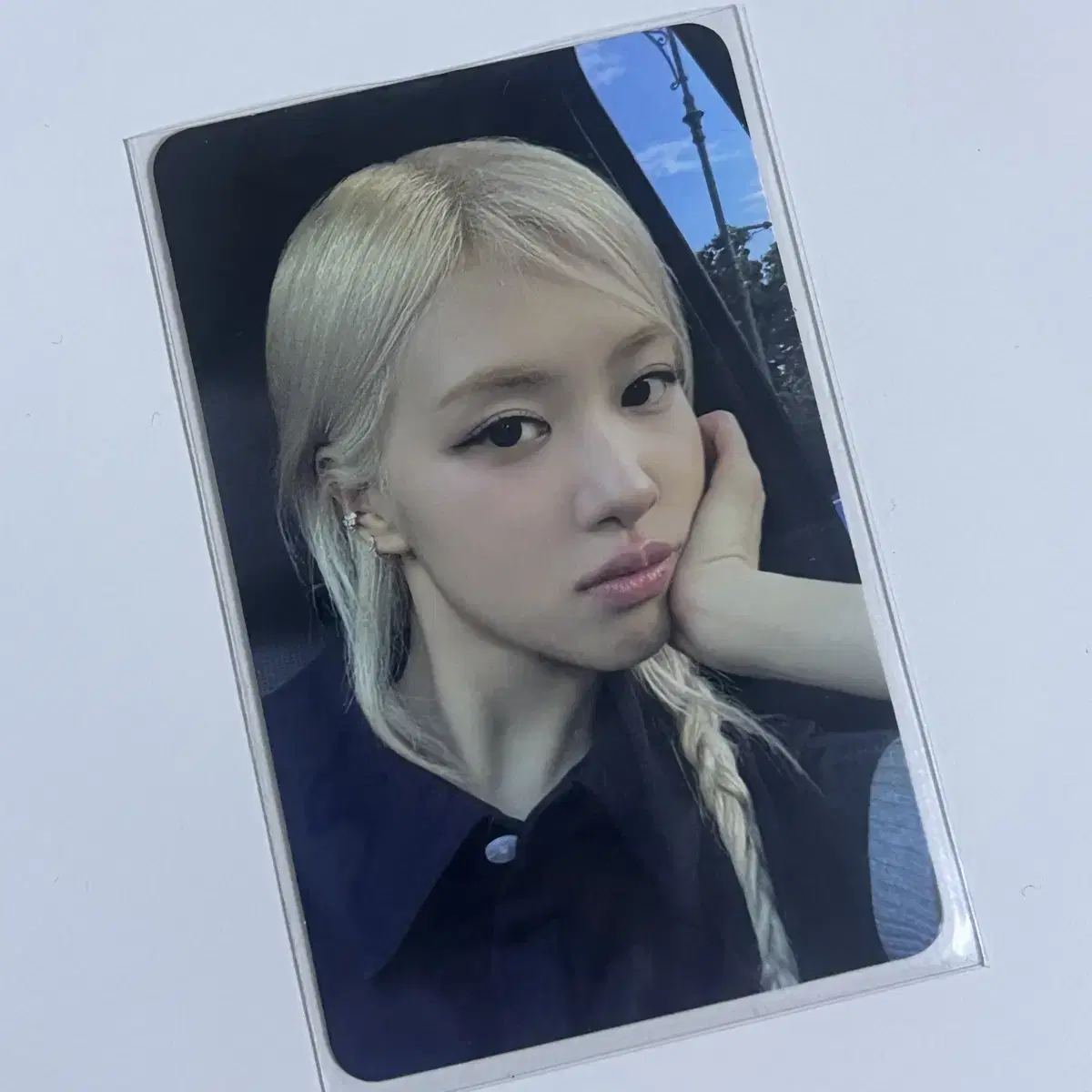 Black Pink rose Rosie album poca photocard WTS