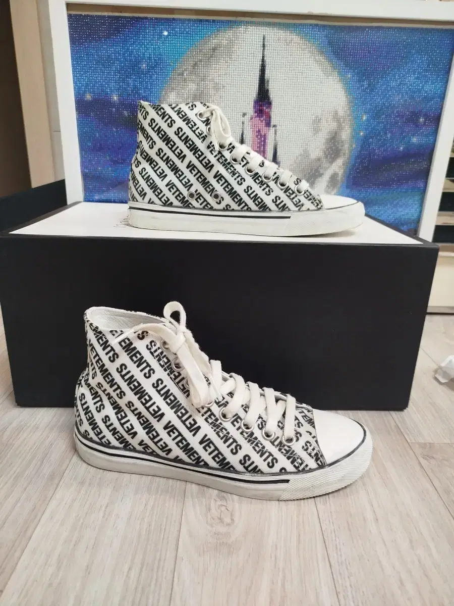 [Genuine 36] Vetements Canvas Sneakers 230-235 Women's Shoes Luxury Shoes