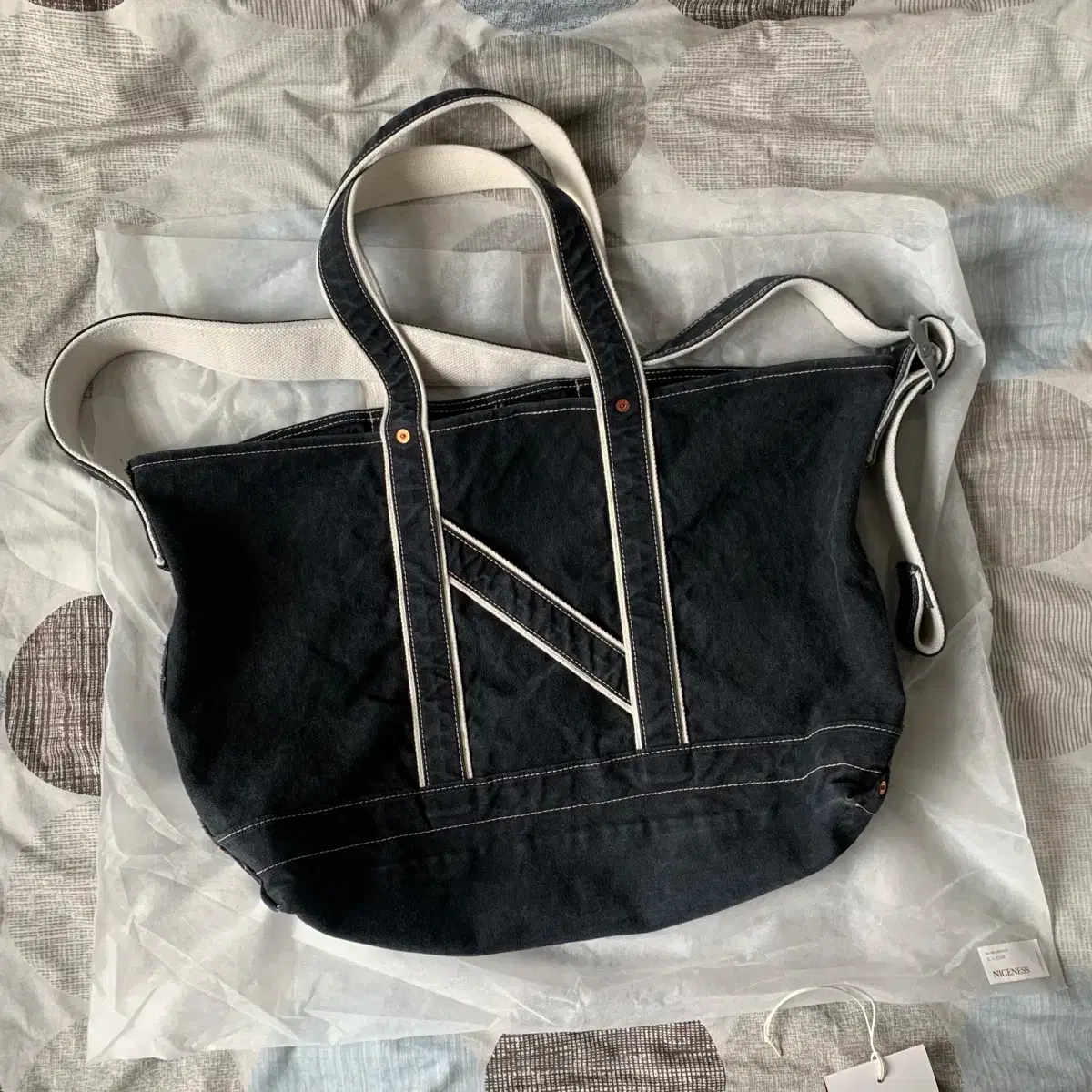 NICENESS 25ss L.LESH Shoulder Tote Bag #niceness,#나이스네스,#토트