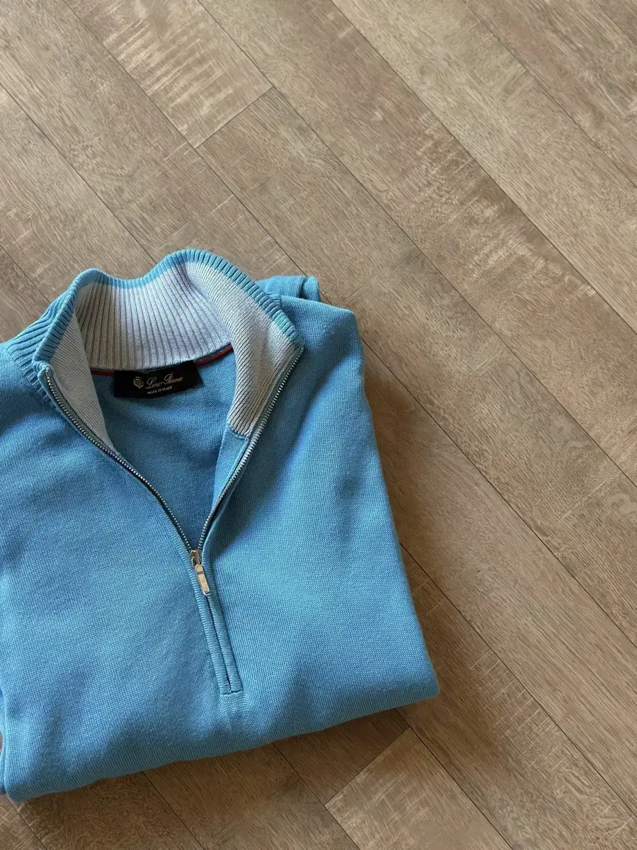 [110] Loro Piana Silk Cotton Quarter Zip Sweater (52)