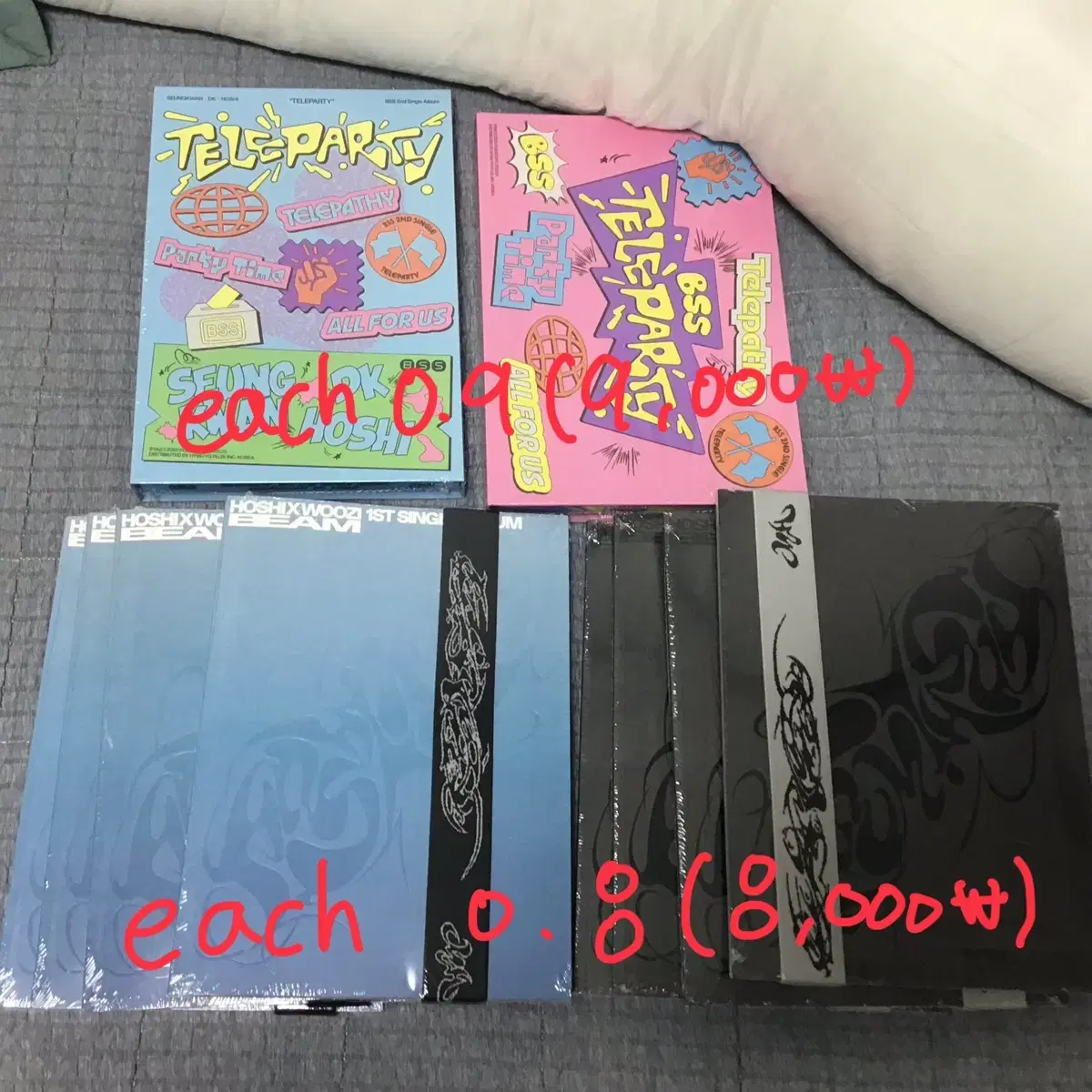 Seventeen sealed album Mini Teen Newt Bong WTS