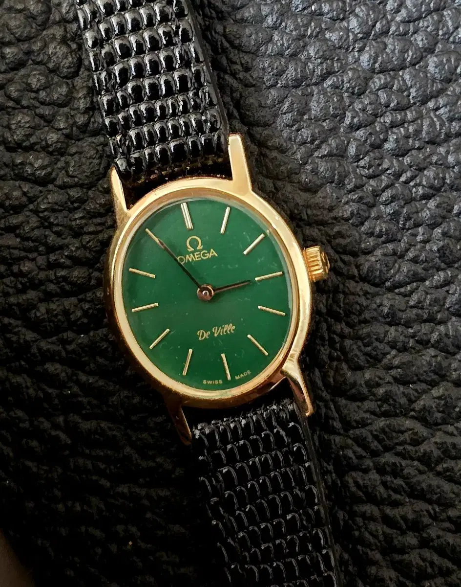 Vintage Omega De Ville manual women's combination watch for sale.